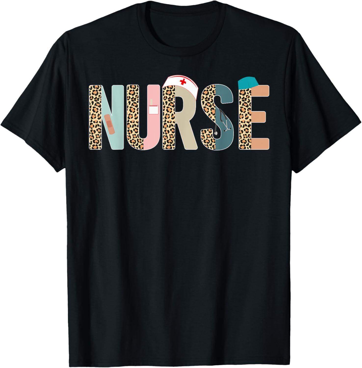 Nurse Life Leopard Print Tee, Sweatshirt & Hoodie — Perfect for Nurse's Day & Every Day